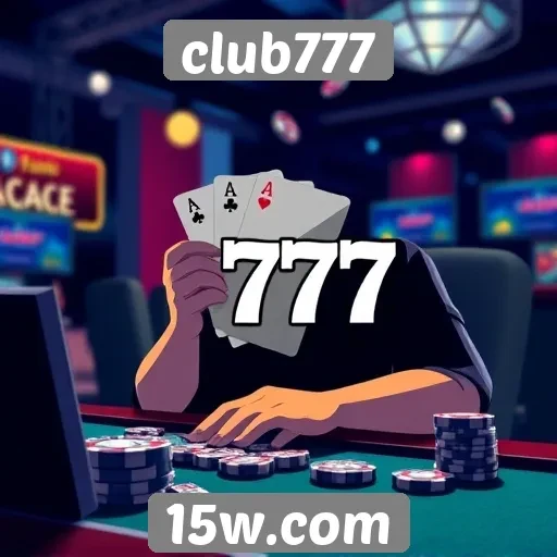 Experiência do usuário no site de jogos Club777